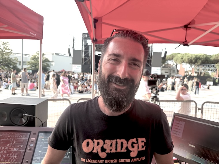 IL RITORNO DI CAPAREZZA: FRANCESCO AIELLO, Sound Engineer con YAMAHA RIVAGE PM5